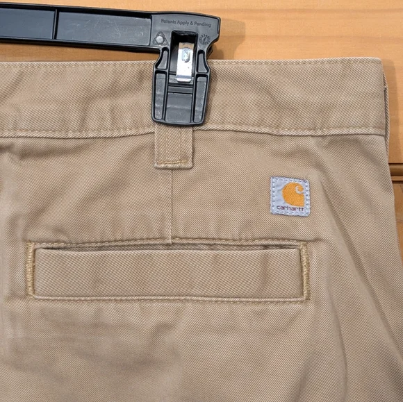 Carhartt Pants Utility Workwear Relaxed Fit Straight Durable Brown Men's 36x30 - Picture 12 of 12